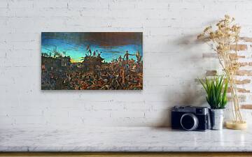 Dawn at the Alamo by Henry Arthur McArdle Giclee Canvas Print